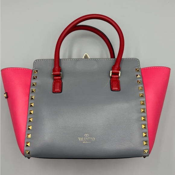 Valentino Rockstud Multicolor Tote with CL wallet - Picture 4 of 15
